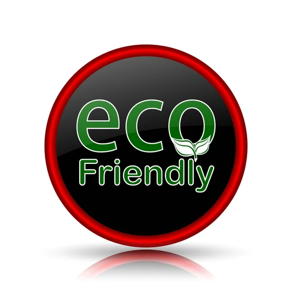 Eco friendly ikona — Stock fotografie