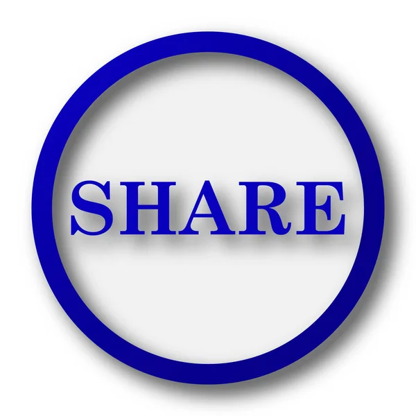 Compartir icono — Foto de Stock