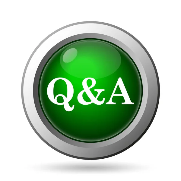 Icono de Q & A — Foto de Stock