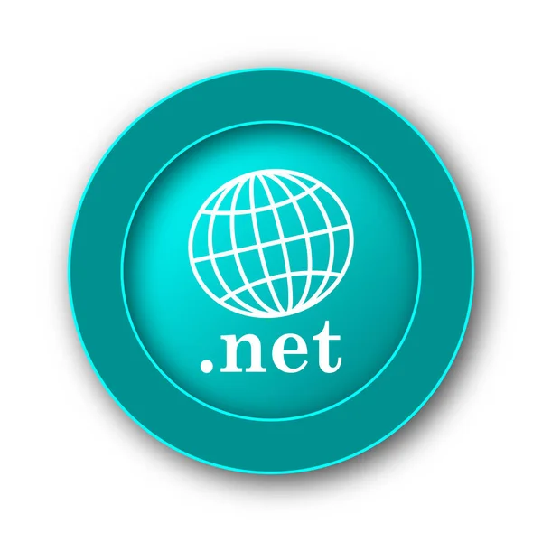 Netzsymbol Internet Taste Auf Weißem Hintergrund — Stockfoto
