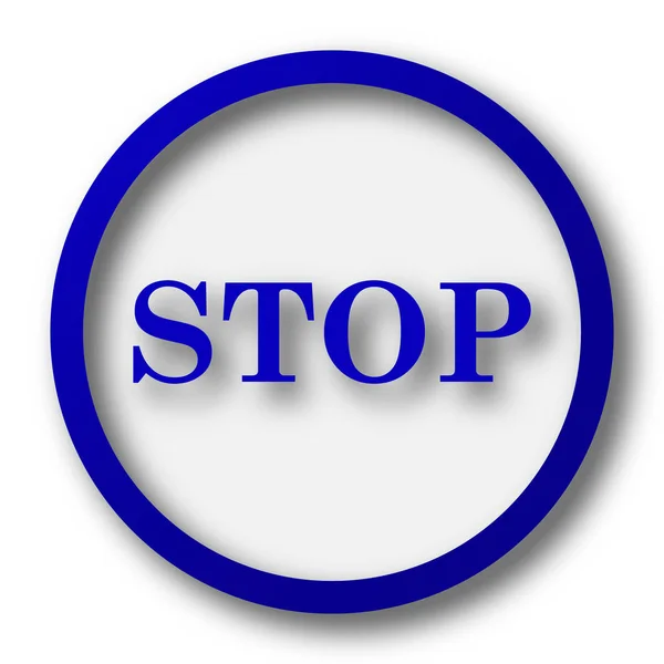 Stopp-Symbol — Stockfoto