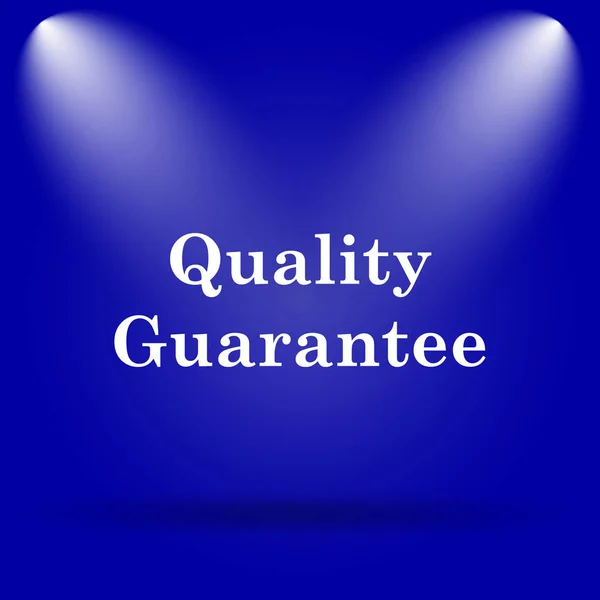 Kwaliteit garantie pictogram — Stockfoto