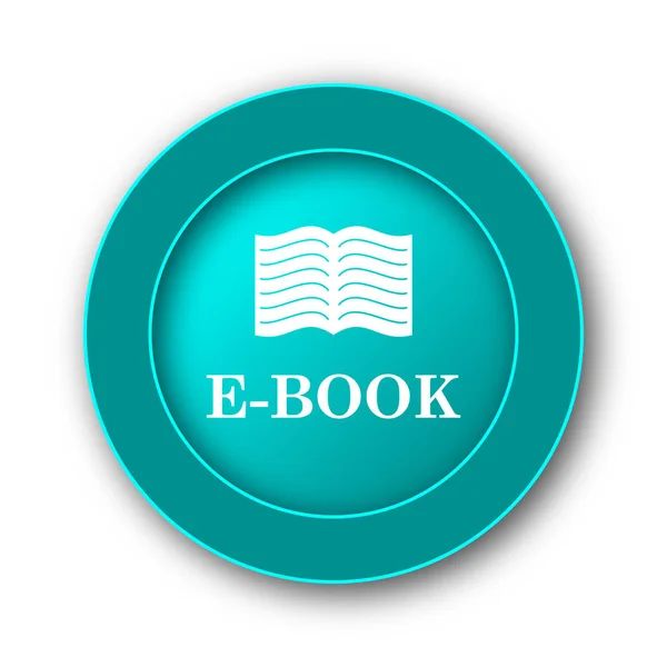 Book Icon Internet Button White Backgroun — Stock Photo, Image