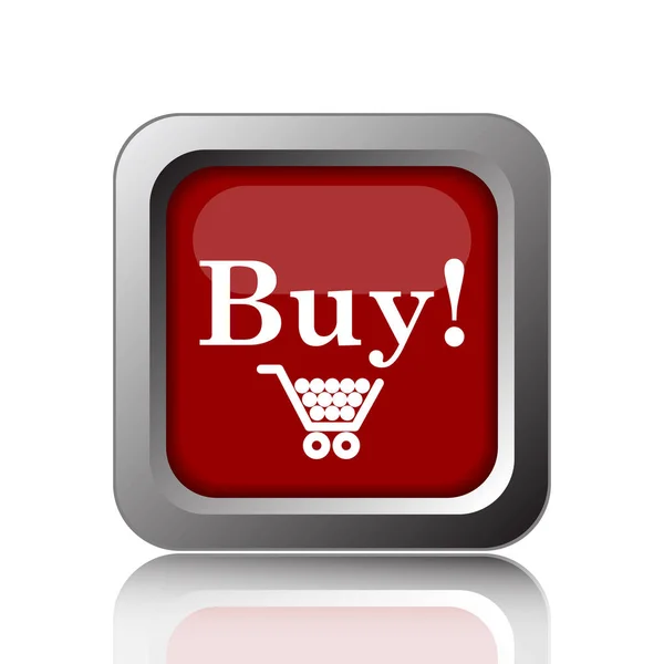 Buy Icon Internet Button White Backgroun — Stock Photo, Image