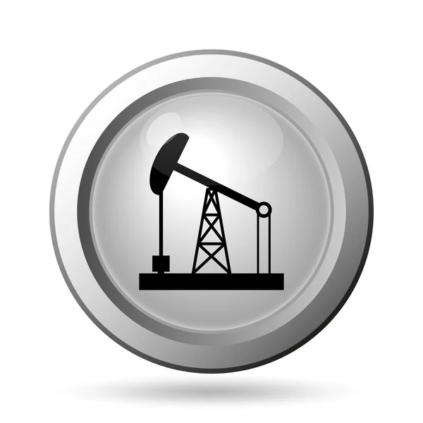 Ikona olejového čerpadla — Stock fotografie