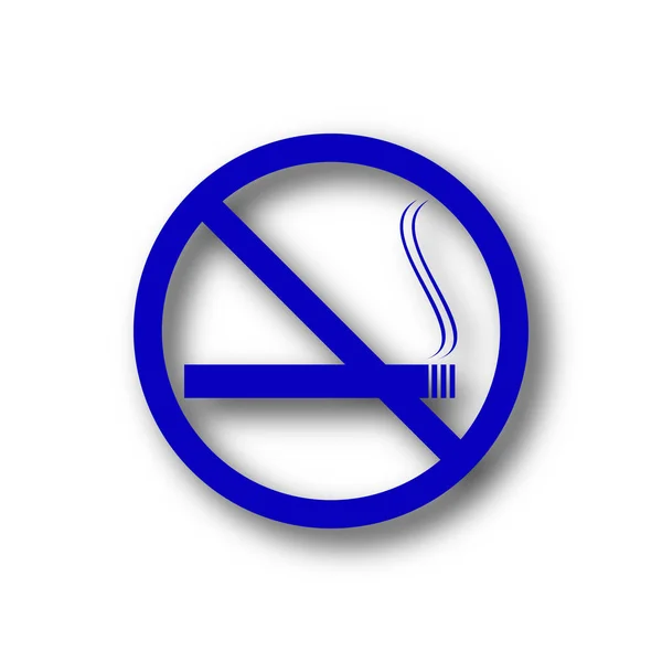 Ei tupakointia kuvake — kuvapankkivalokuva