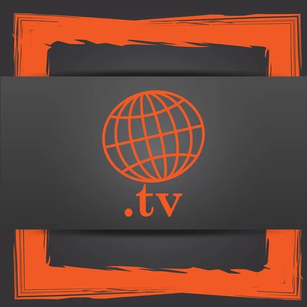 .TV ikon — Stock Fotó