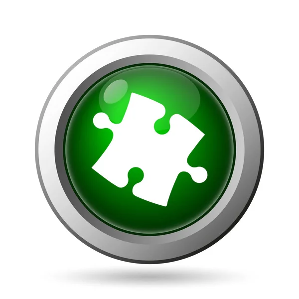 Puzzle piece icon — Stock Photo, Image