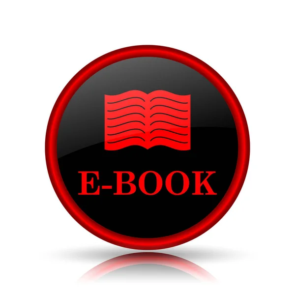 Book Symbol Internet Taste Auf Weißem Hintergrund — Stockfoto