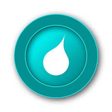 Yağmur simgesi. Beyaz adam Internet düğmesini