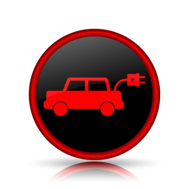 elektrikli araba simgesi