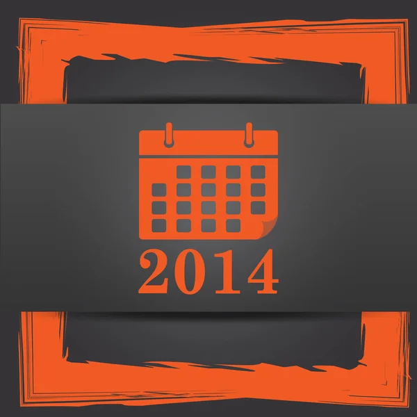 2014 icono del calendario —  Fotos de Stock