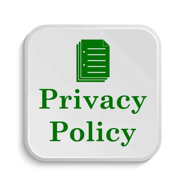 Política de privacidad Icono — Foto de Stock