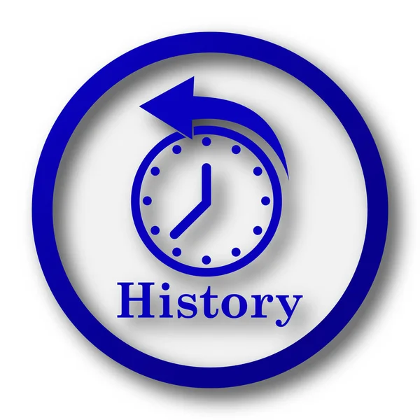 History icon — Stock Photo, Image