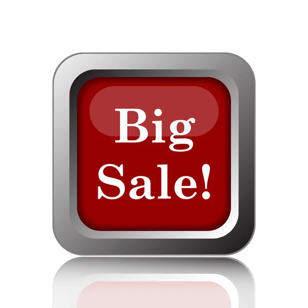 Big Sale Icon Internet Button White Backgroun — Stock Photo, Image