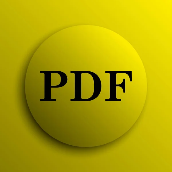 Icono Pdf —  Fotos de Stock