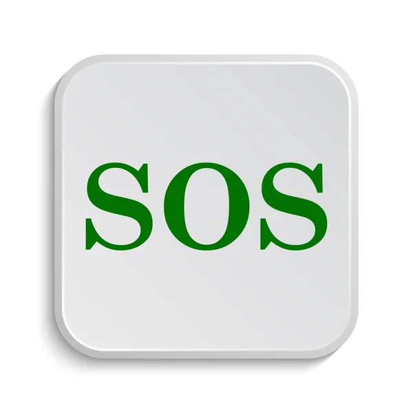 SOS icon — Stock Photo, Image