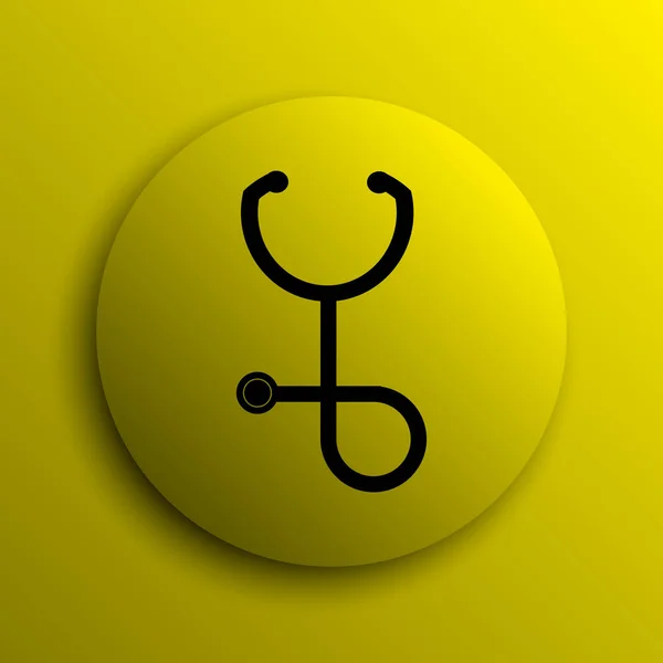Stetoskop-ikonen — Stockfoto