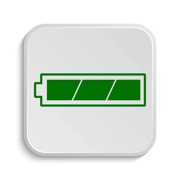 Fully charged battery icon — Zdjęcie stockowe