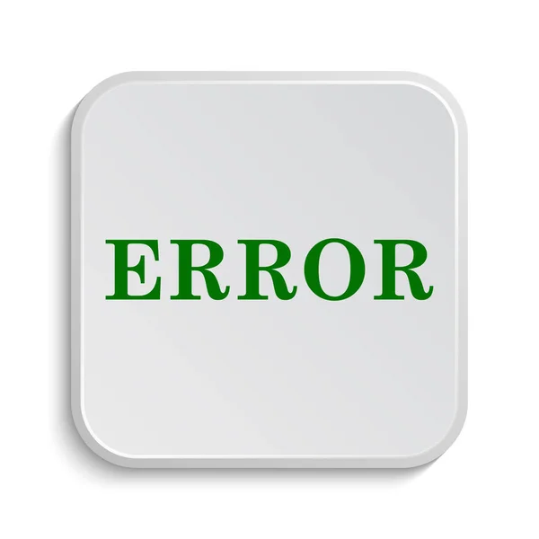 Icono de error —  Fotos de Stock