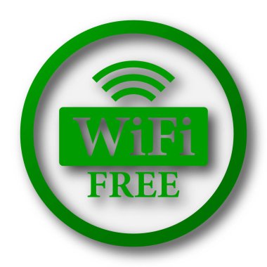 WiFi ücretsiz simgesi