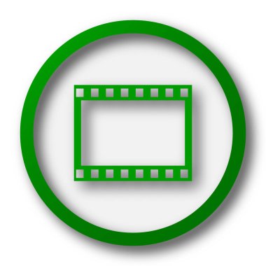 Fotoğraf simge. Beyaz arka plan üzerinde Internet düğmesi