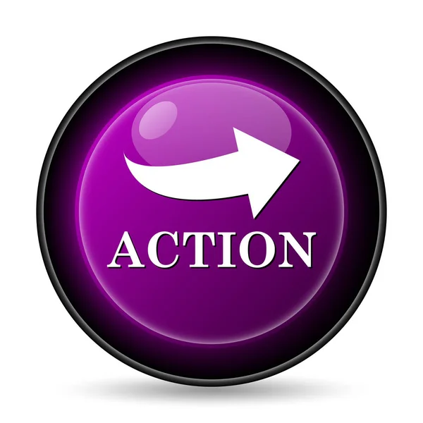 Action icon — Stock Photo, Image