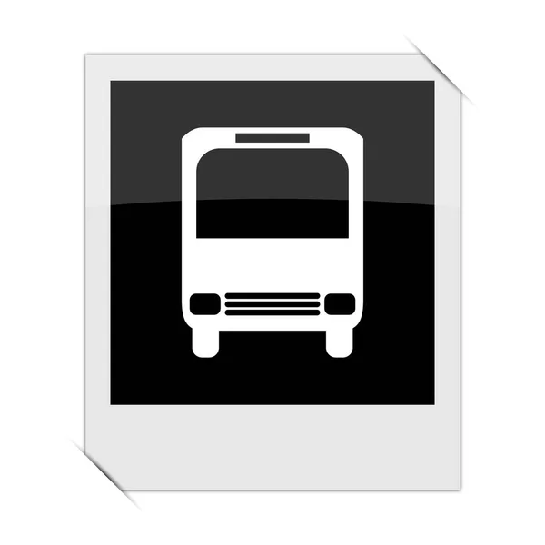 Bus pictogram — Stockfoto