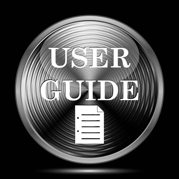 User guide ikonen — Stockfoto