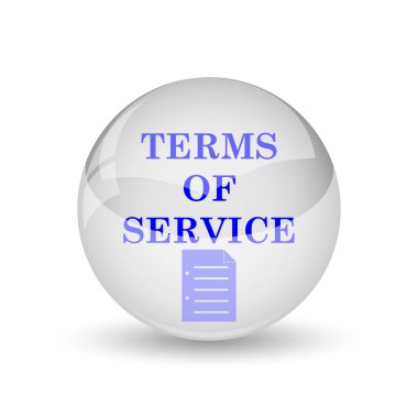 Service simgesini şartları. Beyaz arka plan üzerinde Internet düğmesi