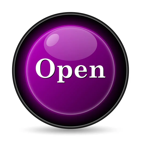Ícone aberto — Fotografia de Stock