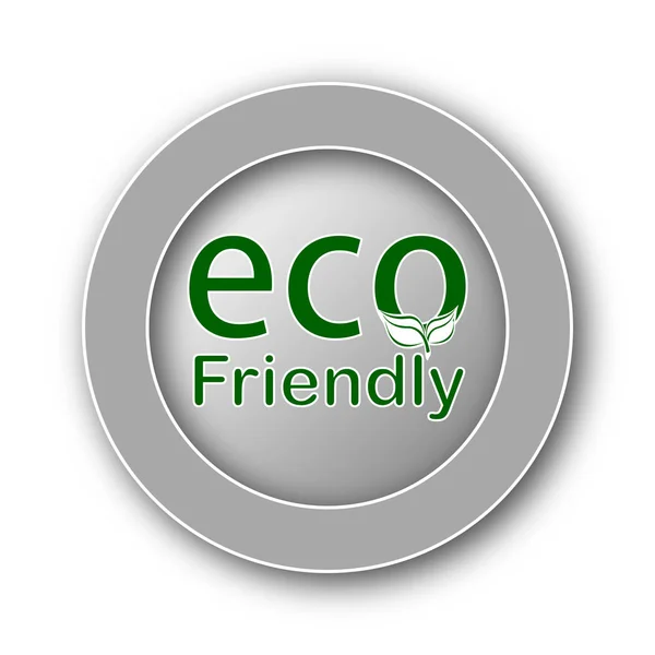 Eco icona amichevole — Foto Stock