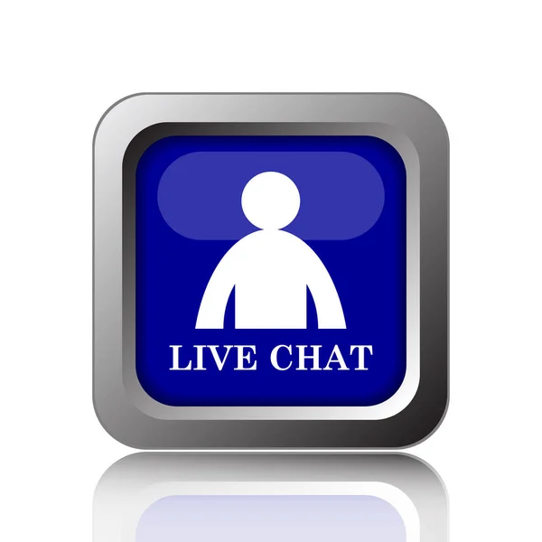 Live chat-pictogram — Stockfoto