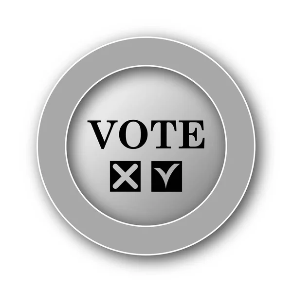 Голосування значок — стокове фото