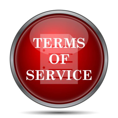 Service simgesini şartları. Beyaz arka plan üzerinde Internet düğmesi