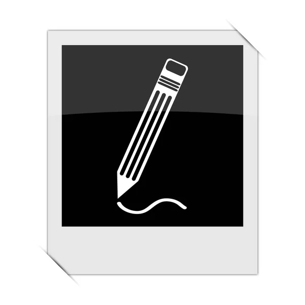 Icono de pluma — Foto de Stock
