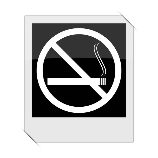 アイコンなし喫煙 — ストック写真