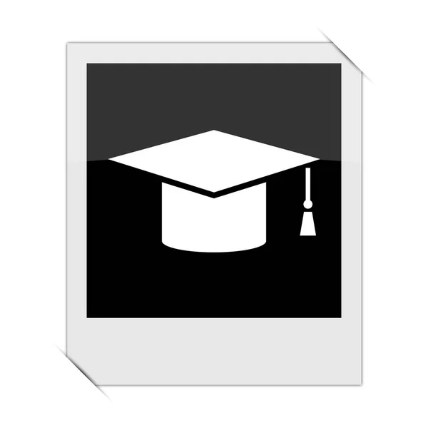 Icono de graduación — Foto de Stock