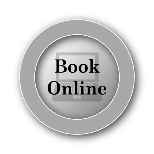Ikona knihy online — Stock fotografie