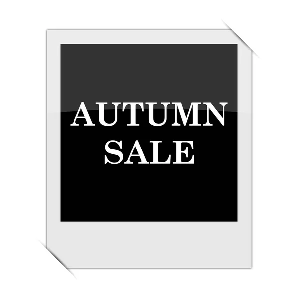 Autumn sale icon — Stock Photo, Image