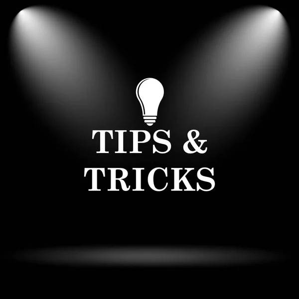 Tips and tricks icon — Stock Photo, Image