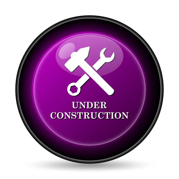 Onder constructie pictogram — Stockfoto
