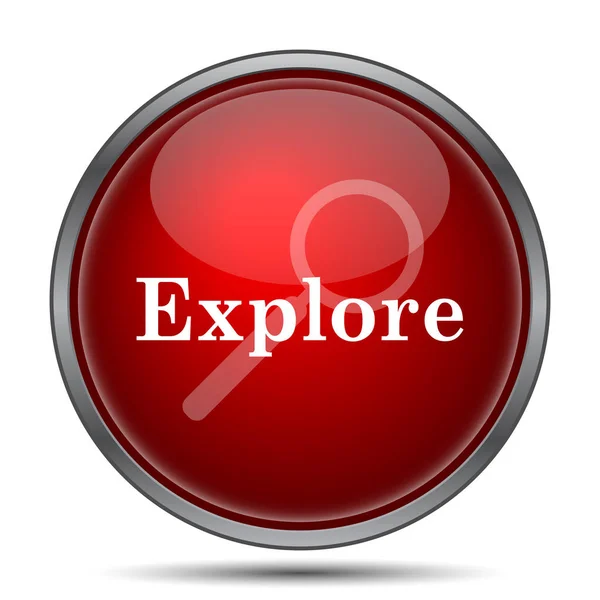 Explore icon — Stock Photo, Image