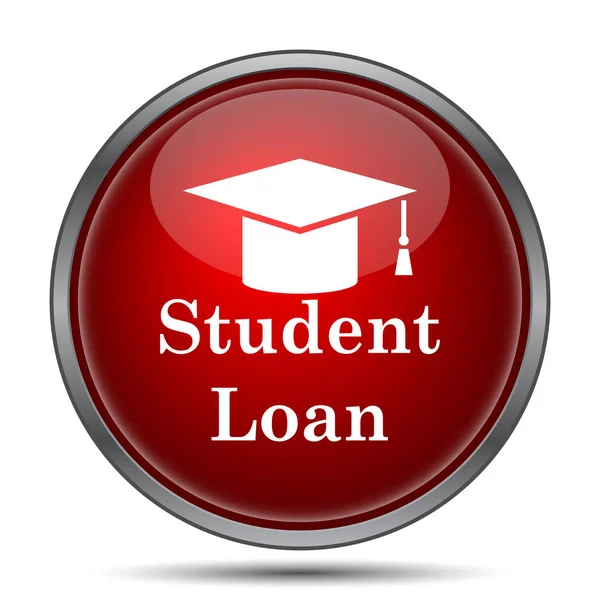 Student lening pictogram — Stockfoto