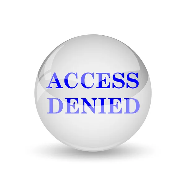 Access denied icon — Stock Photo, Image