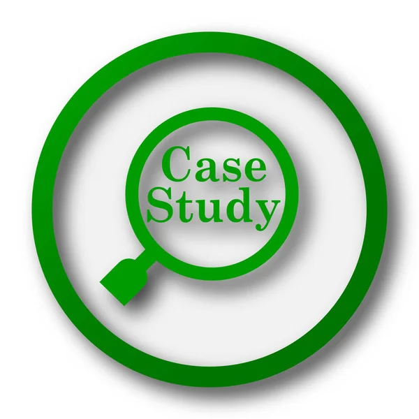 Case study icon — Stock Photo, Image