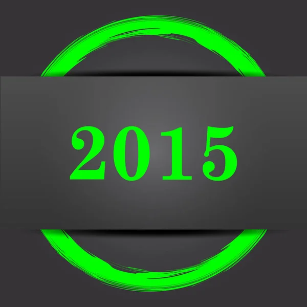 Year 2015 icon — Stock Photo, Image