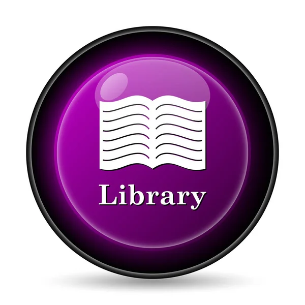 Ícone da biblioteca — Fotografia de Stock