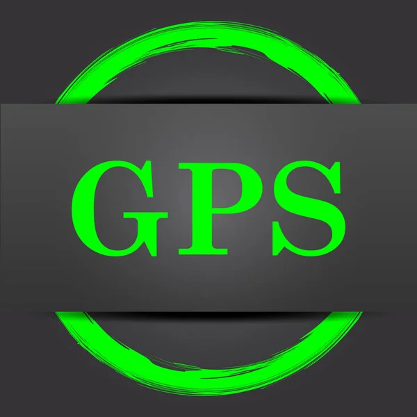 Значок gps — стоковое фото