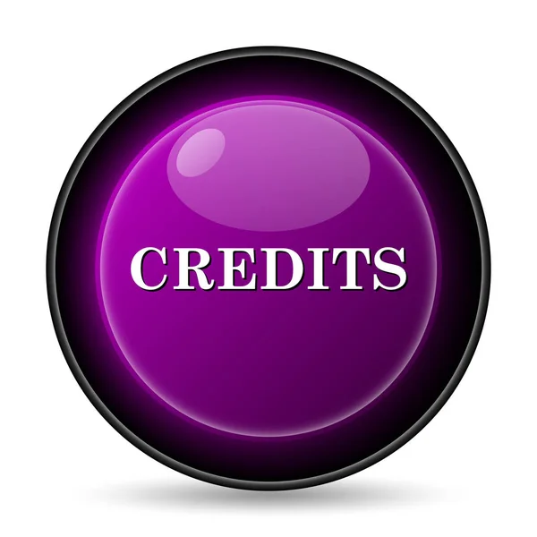 Credits icon — Stock Photo, Image